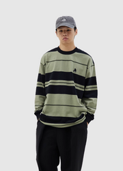 Stripe Crewneck