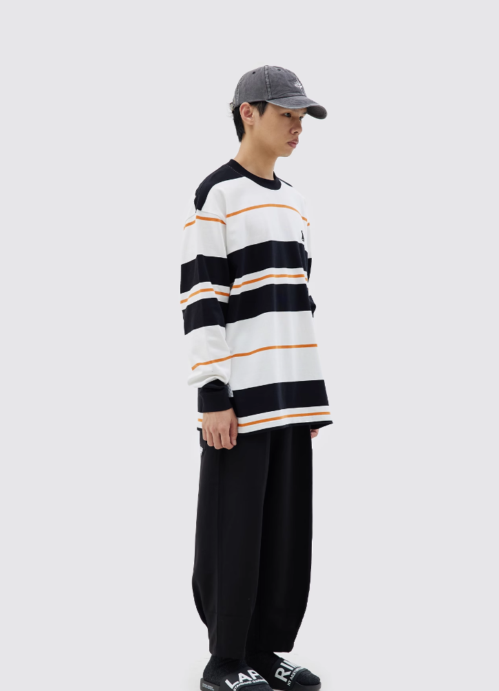 Stripe Crewneck