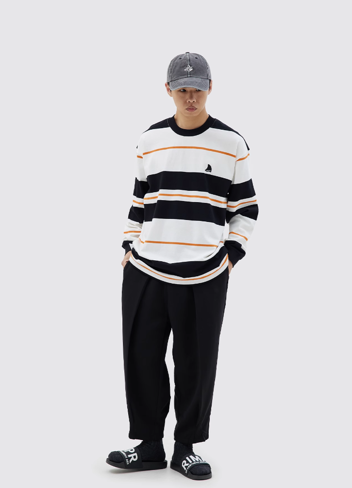 Stripe Crewneck