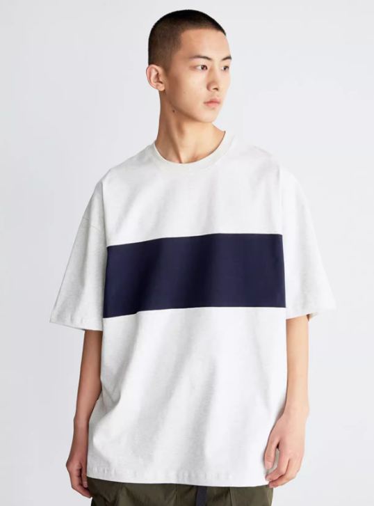 Panel Stripe Tee