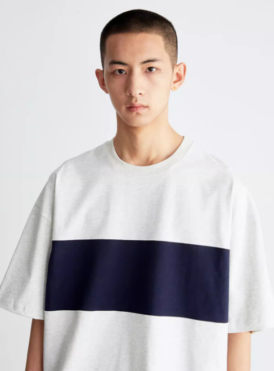 Panel Stripe Tee