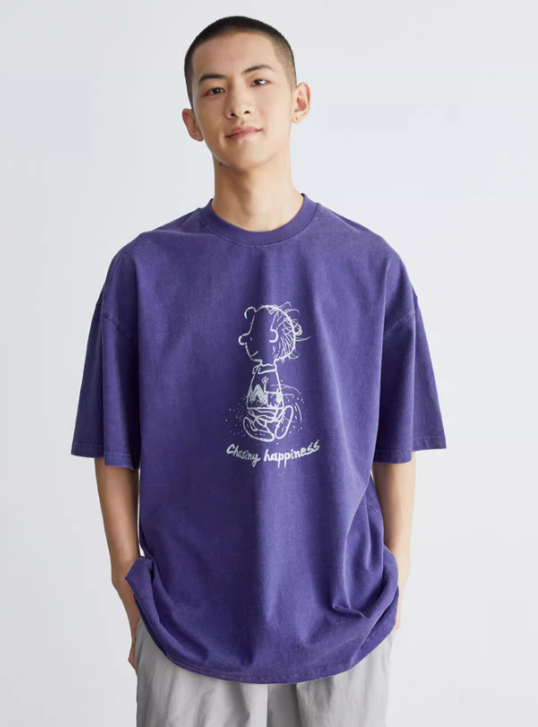 Peanuts Parody Print Tee