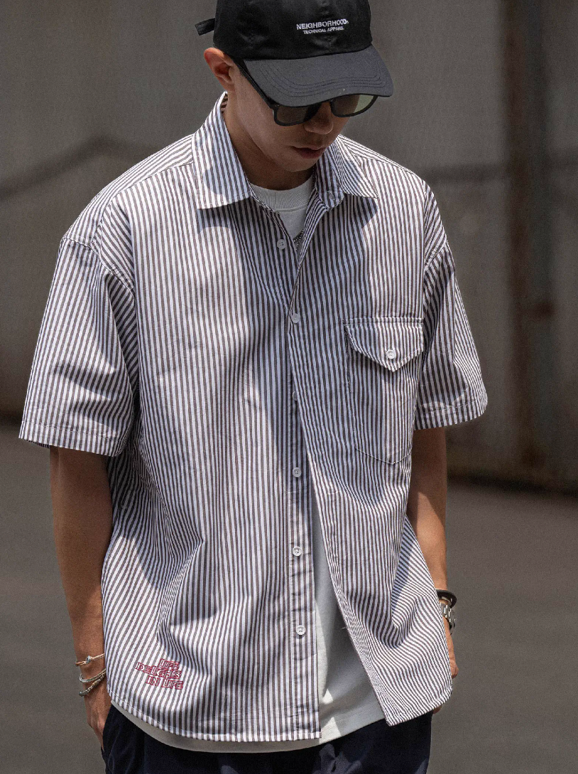 Pin Stripe Coolmax Shirt