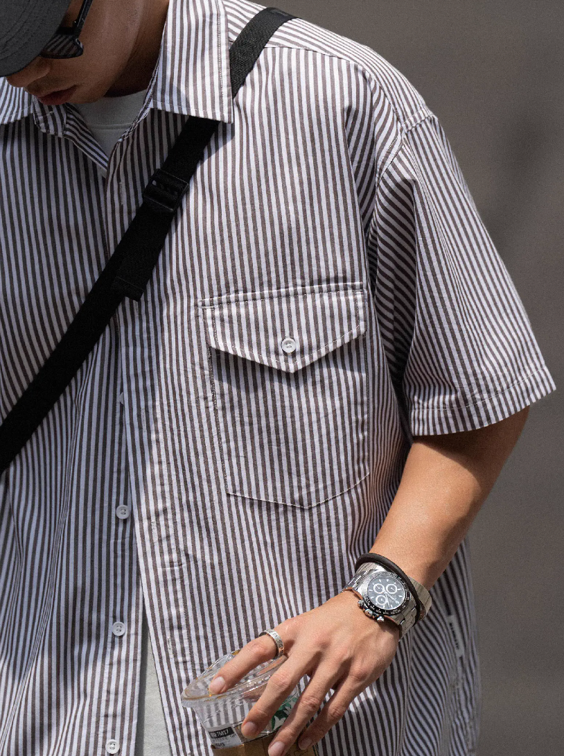 Pin Stripe Coolmax Shirt