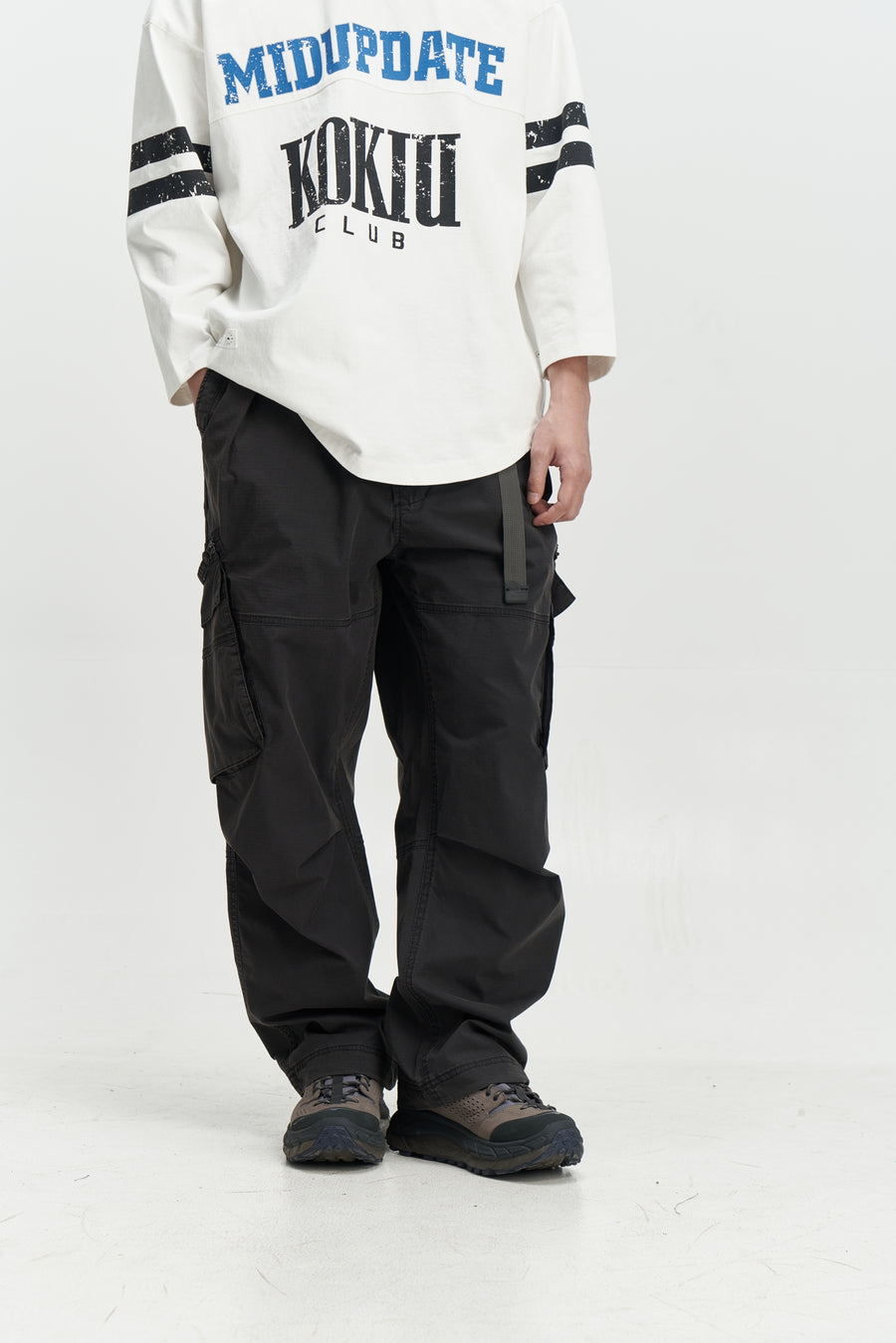 MU012 Washed Cargo Pants