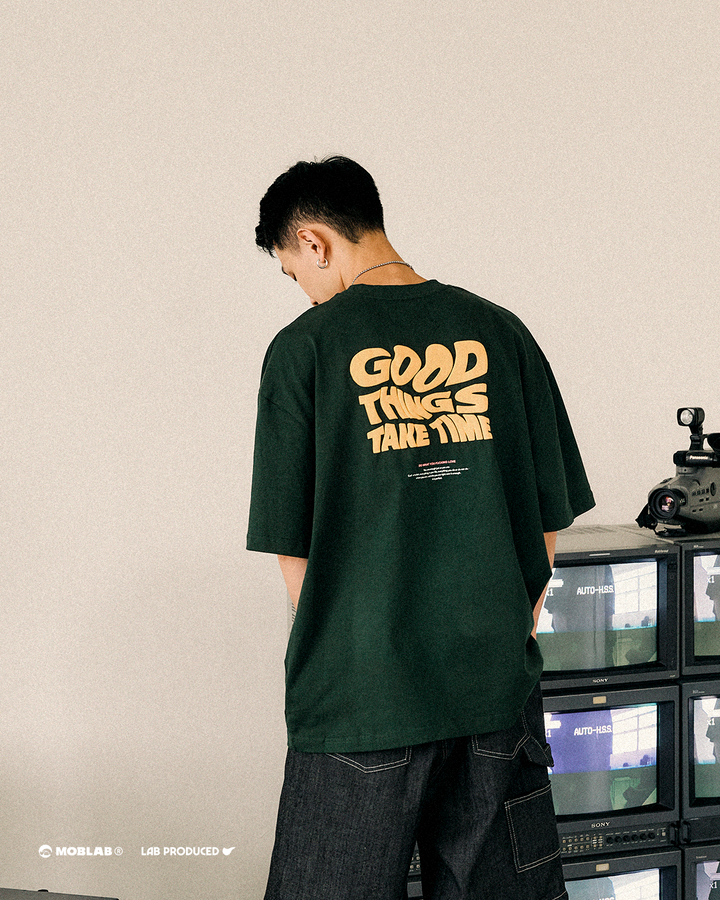 Good Things Take Time Print Tee