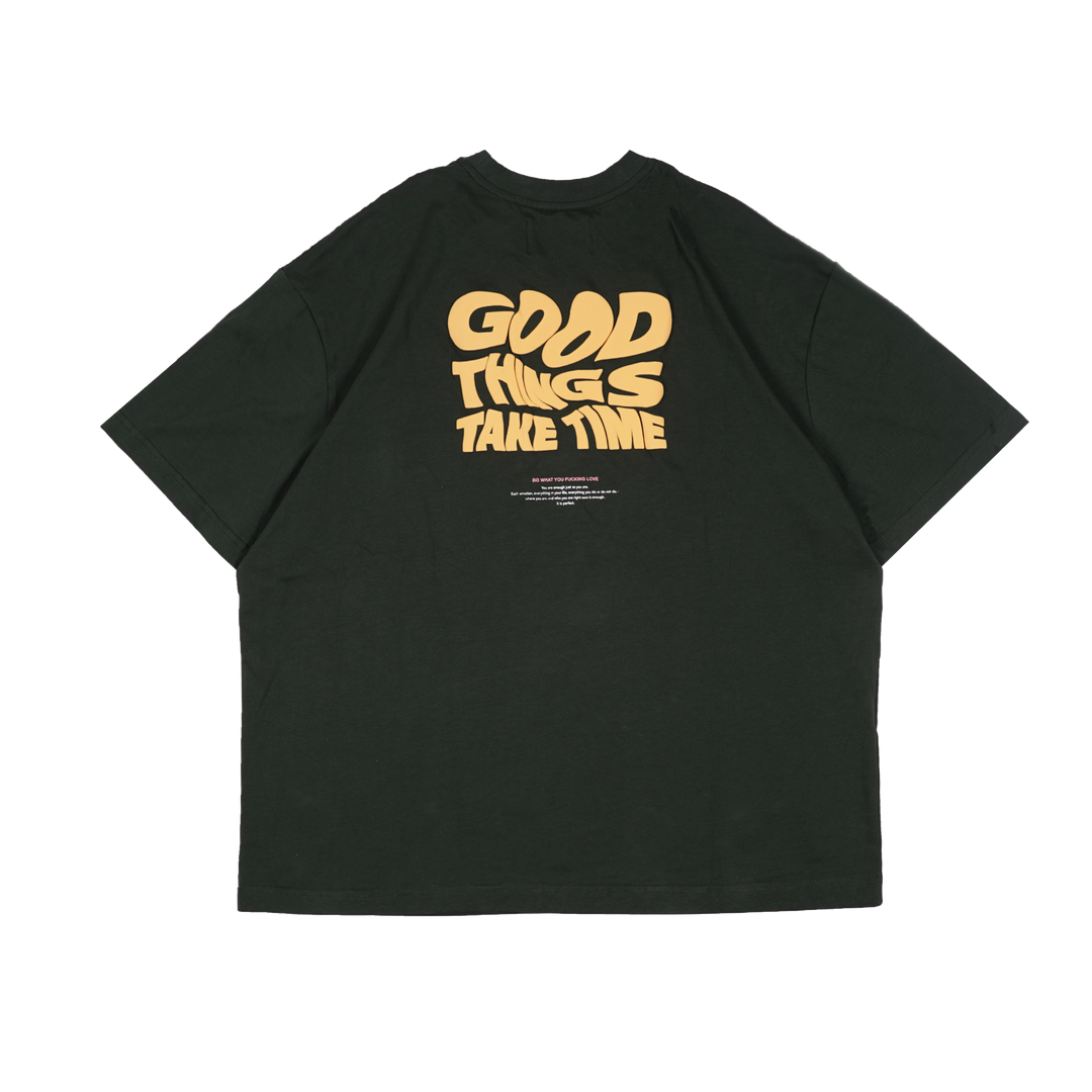 Good Things Take Time Print Tee