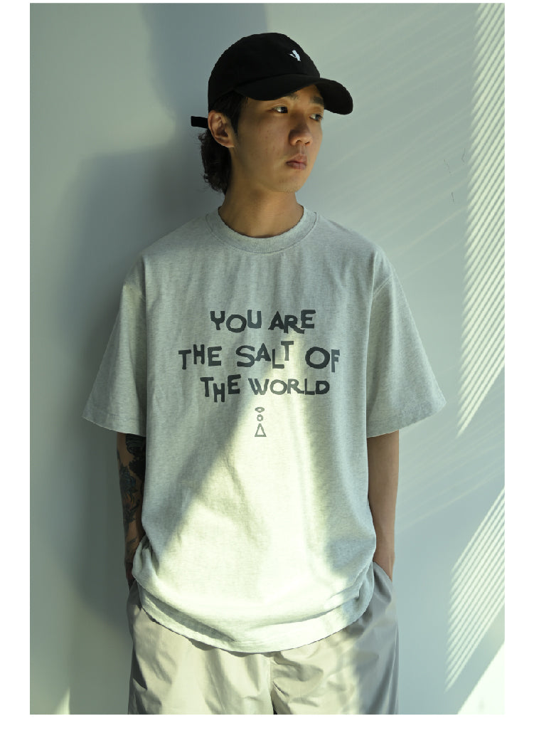 Slogan Print Tee