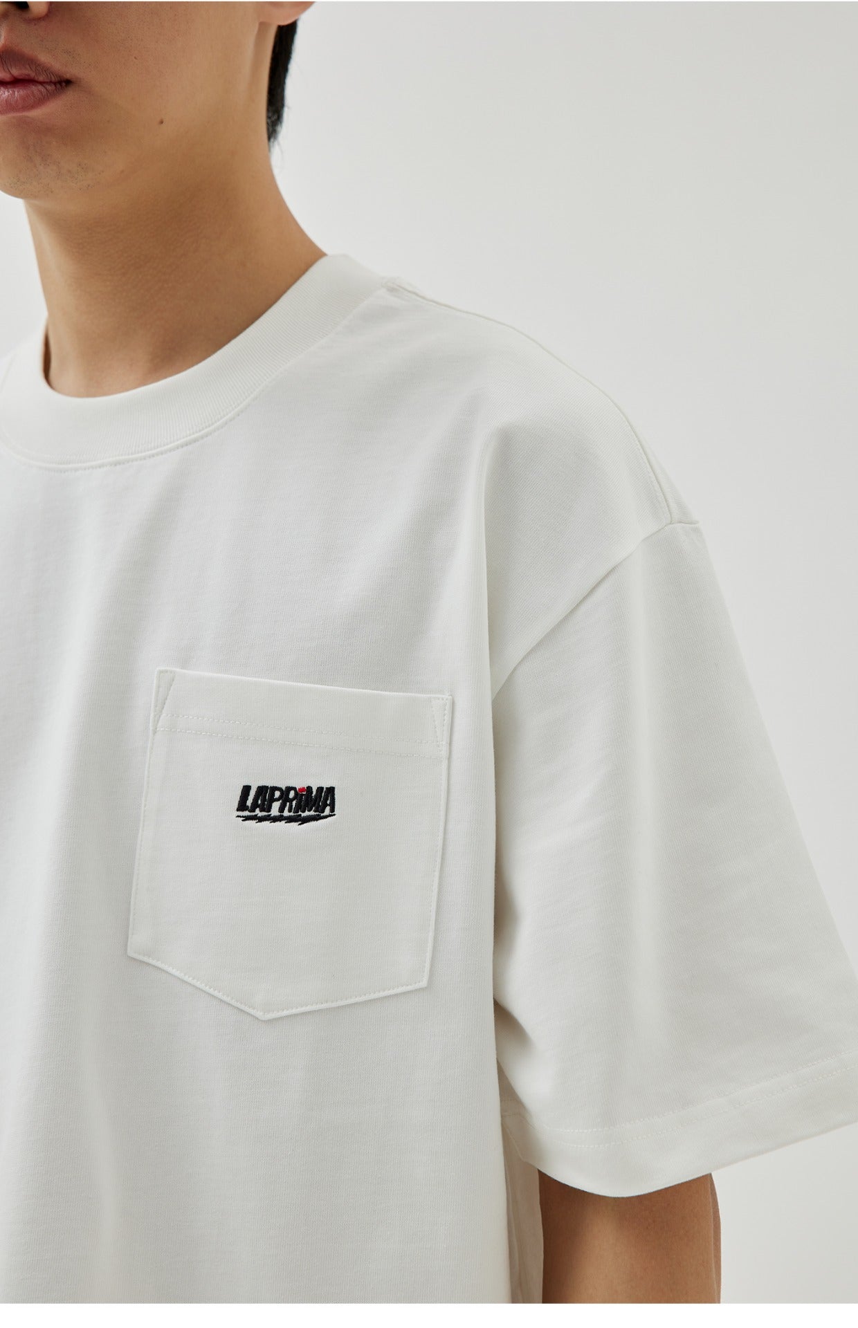 Embroidered Logo Pocket Tee