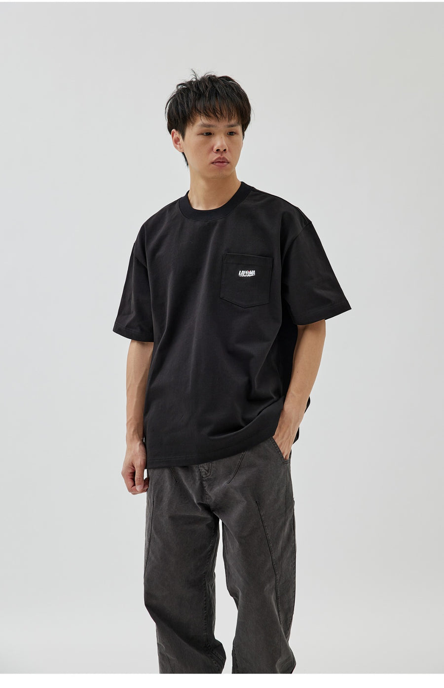 Embroidered Logo Pocket Tee