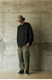 Drawstring Leg Cargo Pants