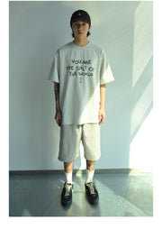 Slogan Print Tee